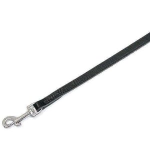 Karlie RONDO Leine genäht - Schwarz - 16 mm, 100 cm