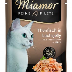 Miamor Feine Filets Thunfisch Lachsjelly100gP