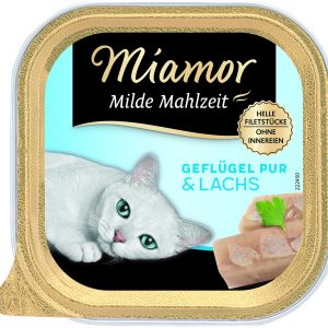 Miamor MildeMahl.Geflügel Lachs 100gS