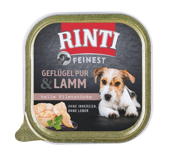 Rinti Feinest Geflügel Pur Lamm 150gS