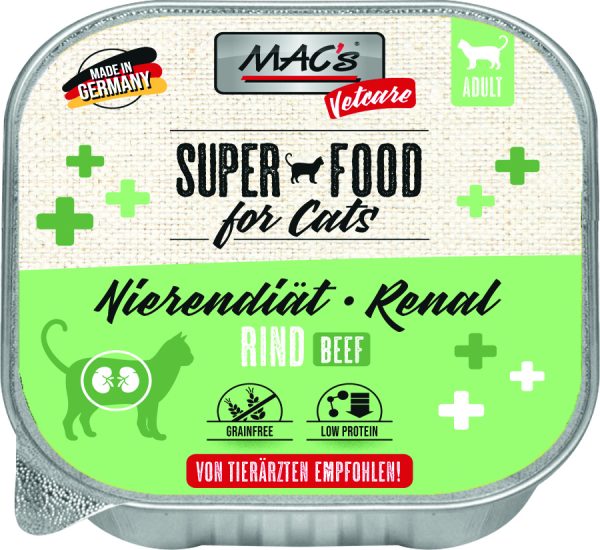 Macs Cat VetC.Rind Niere.100gS