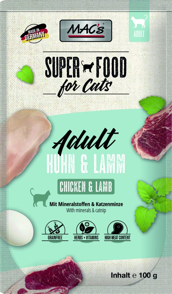 Macs Cat Huhn+Lamm 100gP