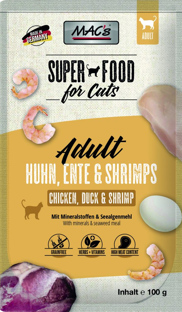 Macs Cat Huhn+Ente+Schri 100gP
