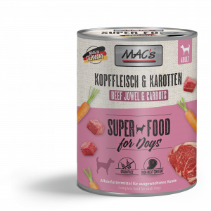 MAC's DOG Kopffleisch & Karotten 800g