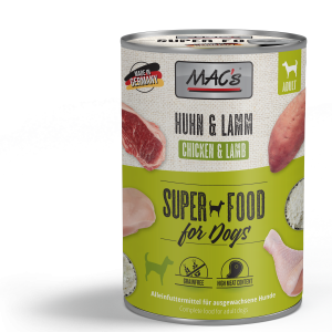 MAC's DOG Hühnchen & Lamm            400g
