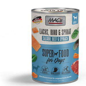 MAC's DOG Lachs & Spinat 400g