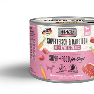 MAC's DOG Kopffleisch & Karotten 200g
