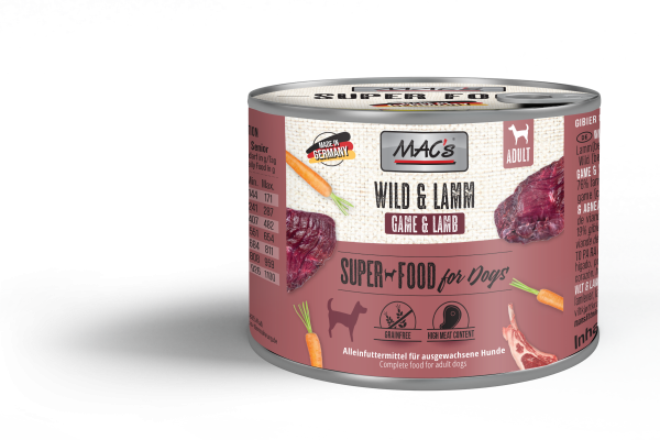 MAC's DOG Wild & Lamm 200g