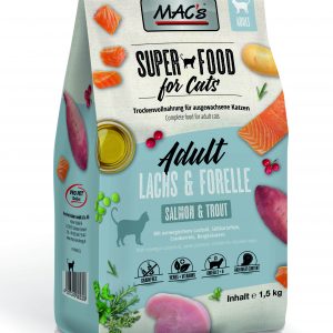 Macs Cat Adult Lachs+For.1,5kg