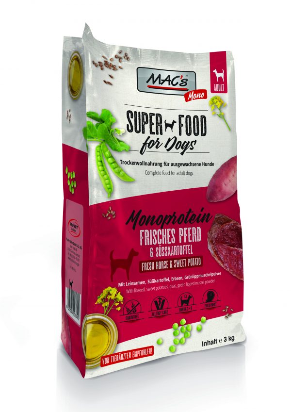 MAC´s DOG Mono frisches Pferd 3 kg