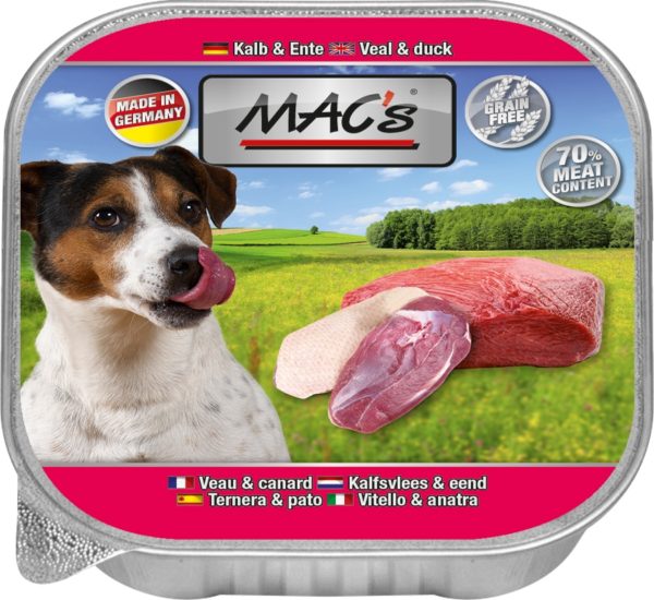 MAC's DOG Kalb & Ente 150g