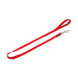 Karlie Art Sportiv Silverplus Leine - Rot - 10 mm / 100 cm