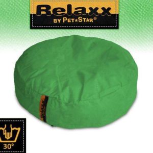 Pet-Star RELAXX Kissen - Rund, 70 cm - Grün