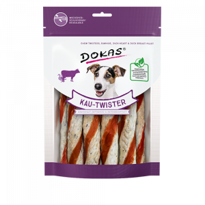 Dokas KauTwist Rind-Ente 200g