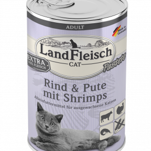 Landfleisch Cat Past Rind+Shrimp400gD