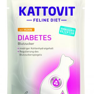 Kattovit Diabetes Huhn 85gP