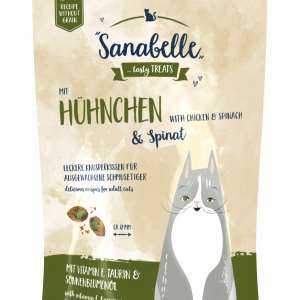 Sanabelle Knusperk Huhn+Spinat 55g