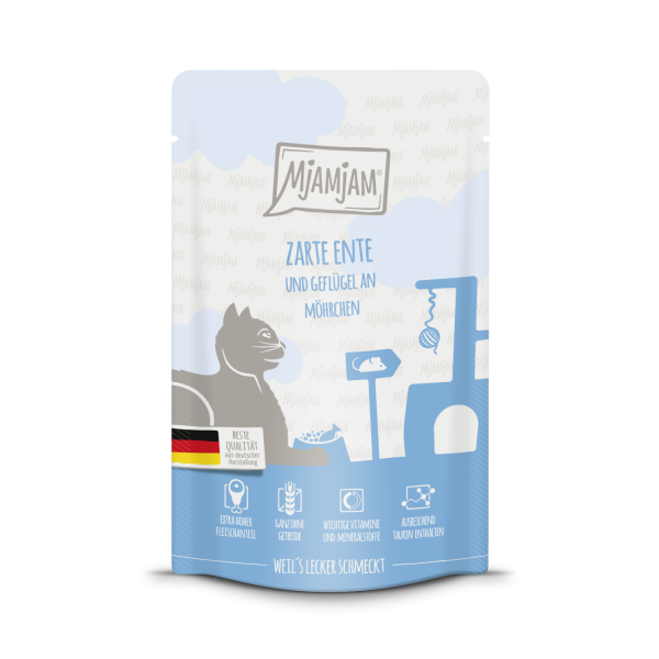 MjAMjAM Katze Ente+Geflüg125gP
