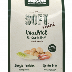 Bosch Soft Mini Wachtel+Kart 1kg