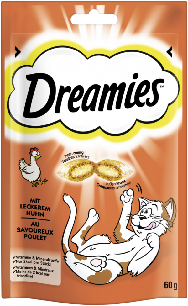 Mars Dreamies Cat Huhn 60g
