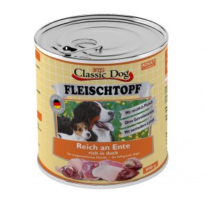 Classic Dog Fleischtopf Ente 800gD