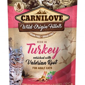 Carnilove Cat Turkey+Valerian 85gP