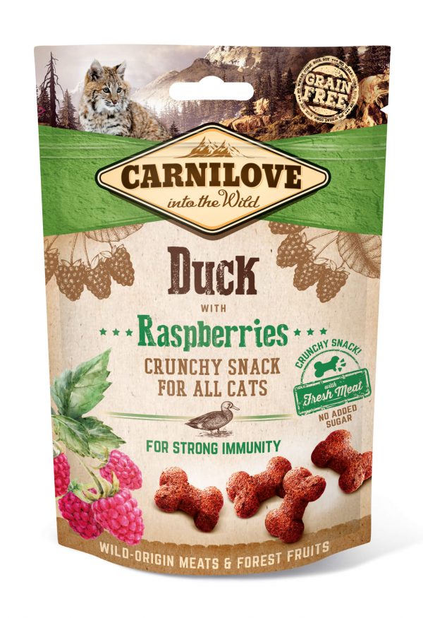 Carnilove Cat Crunchy Duck+Rasp 50g