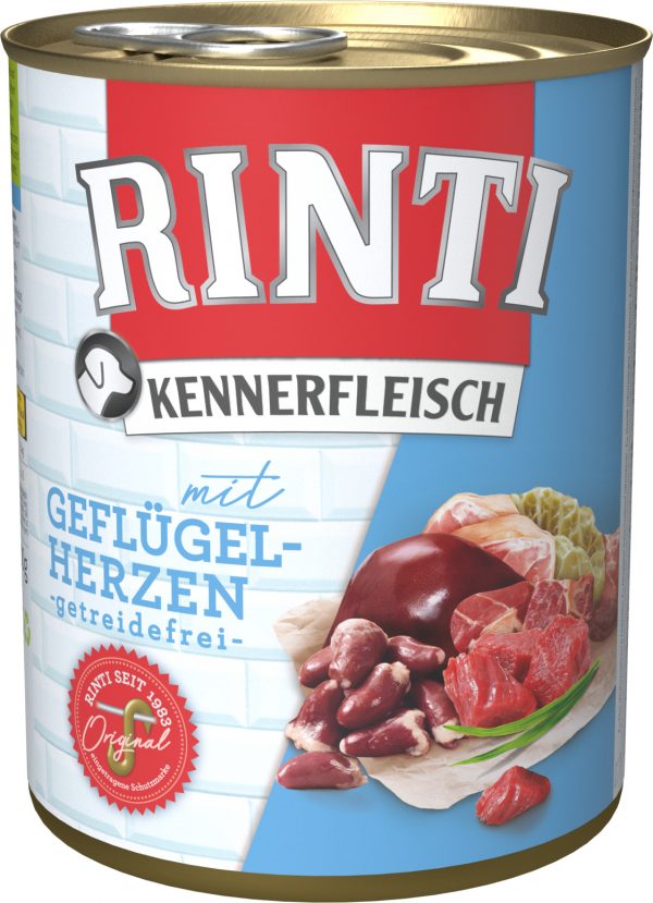 Rinti Gefluegelherzen 800gD