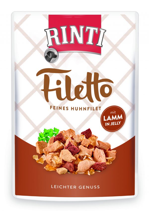 Rinti Filetto Jelly Huhn Lamm100gP