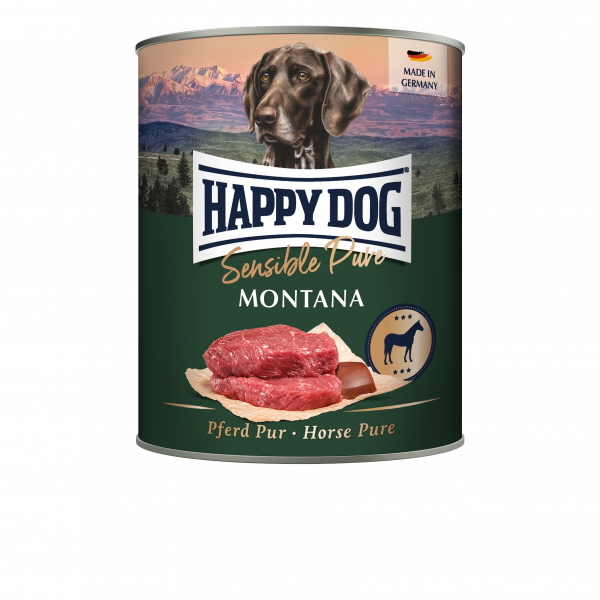 HappyDog SensPur Montana Pferd 800gD