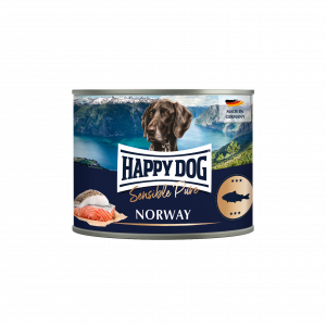 HappyDog SensPur Norway Sfisch 200gD