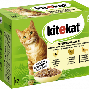 Kitekat MP Geflügel-Allerlei Gelee 12x85gP