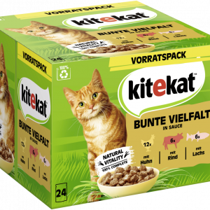 KiteKat MultiPack Bunte Vielfalt Sauce 24x85gP