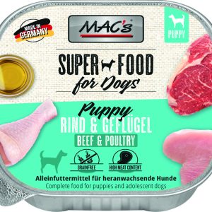 MAC's DOG Puppy Rind & Geflügel 150g