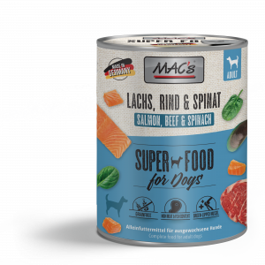 MAC's DOG Lachs & Spinat 800g