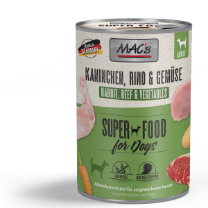 MAC's DOG Kaninchen & Gemüse 400g