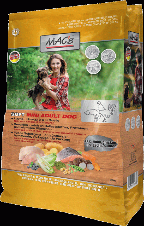 MAC's DOG Soft Mini Huhn 5kg