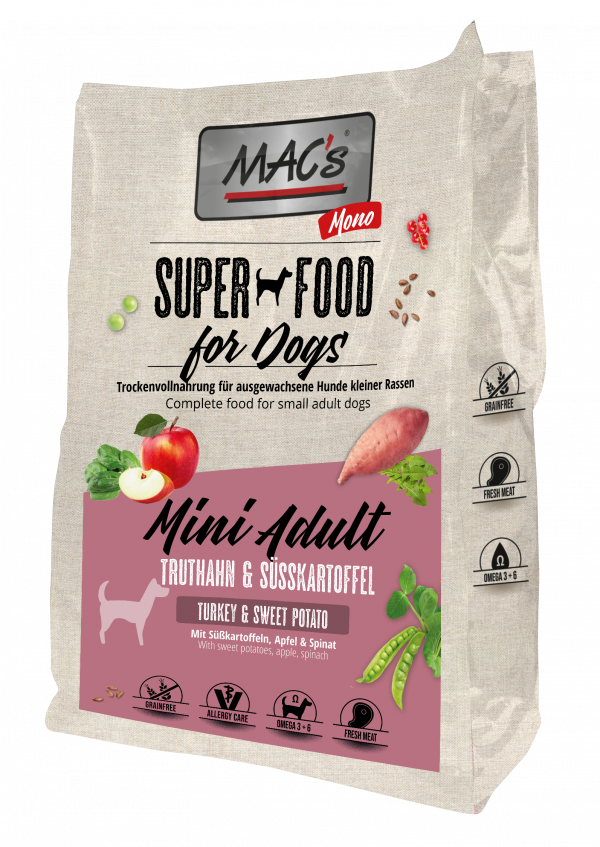 MAC's DOG Mono Mini Adult Truthahn 7kg