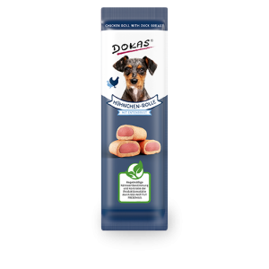 Dokas Dog Hühn-Rolle m Ente 10g