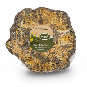Heu-Schalie Ringelblume & Löwenzahn 115g