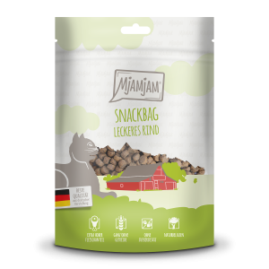 MjAMjAM Katze Snackbag Rind 125g