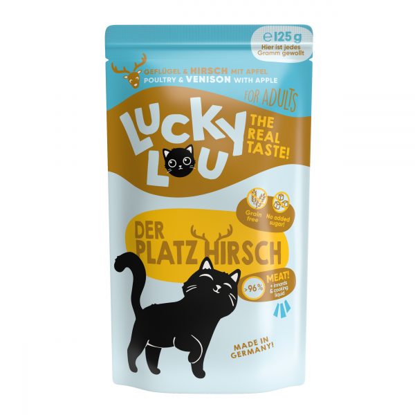 LuckyLou LS Geflügel+ Hirsch 125gP