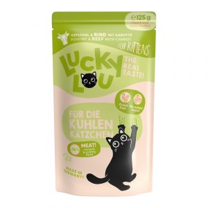 LuckyLou LS Kitten Geflügel+Rind 125gP
