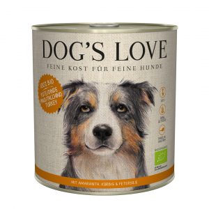 DOGSLOVE BIO Pute 800gD