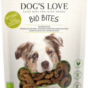 DOGSLOVE BITES BIO Geflug 150g