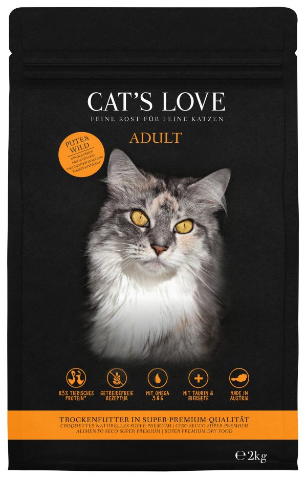 CATSLOVE Pute&Wild 2kg