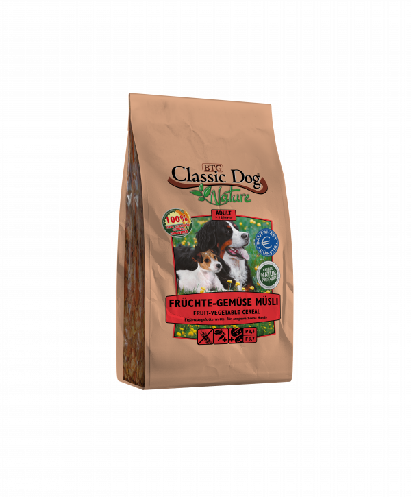 Classic Dog Nature Früchte-Gemüse Müsli 1kg