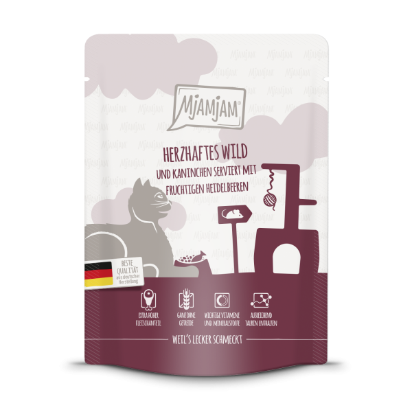 MjAMjAM Katze Wild+Kani+Heidel 300gP
